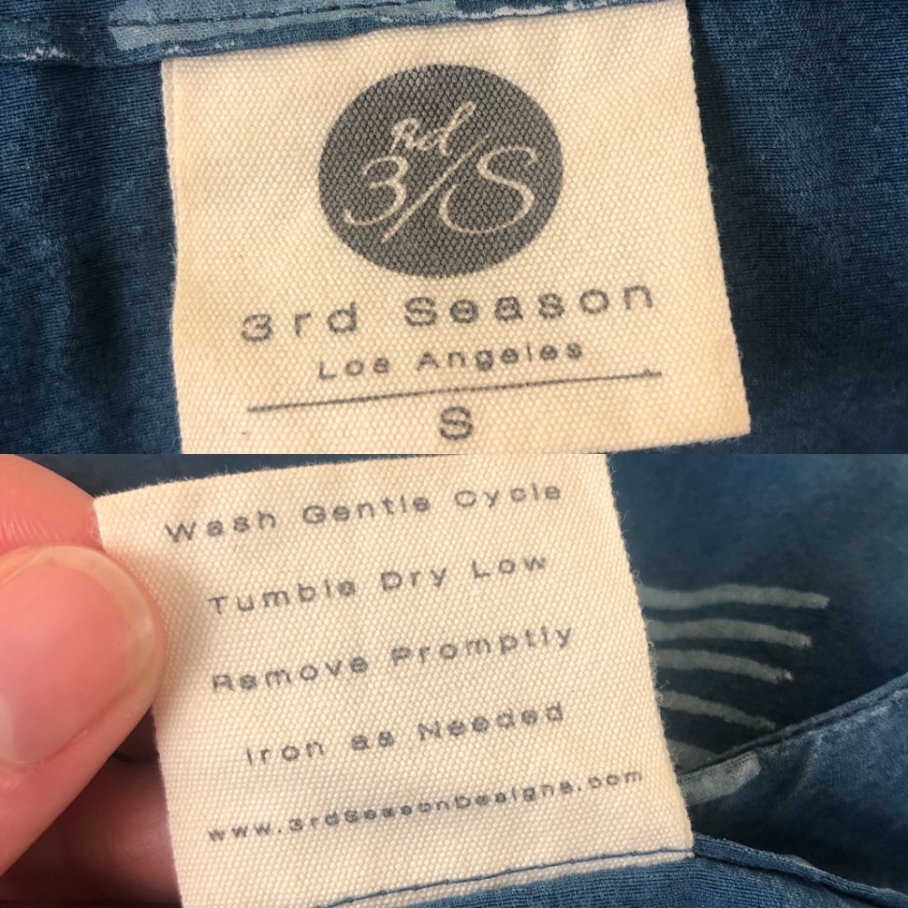 3rd Season LA hand painted Kimono [used] - Picture 7 of 8